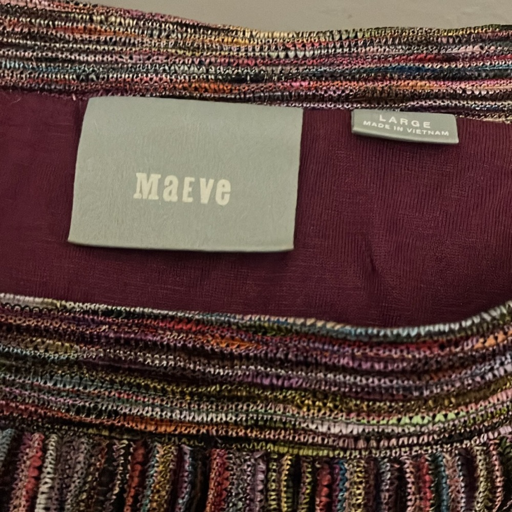 Maeve Purple Midi A-Line Skirt for Cocktail Or Fun! From Anthropologie! Large! - Picture 6 of 10